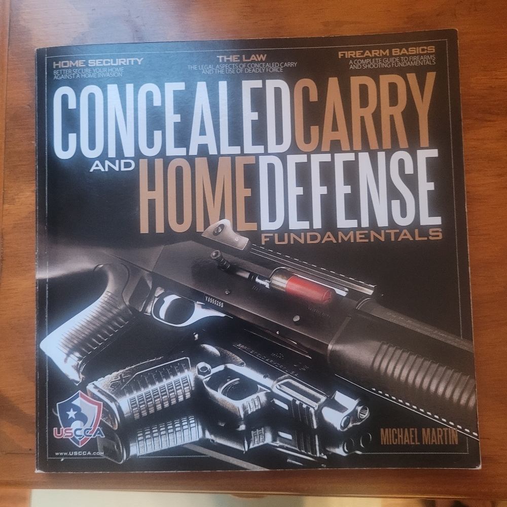 Concealed Carry and Home Defense Fundamentals Book